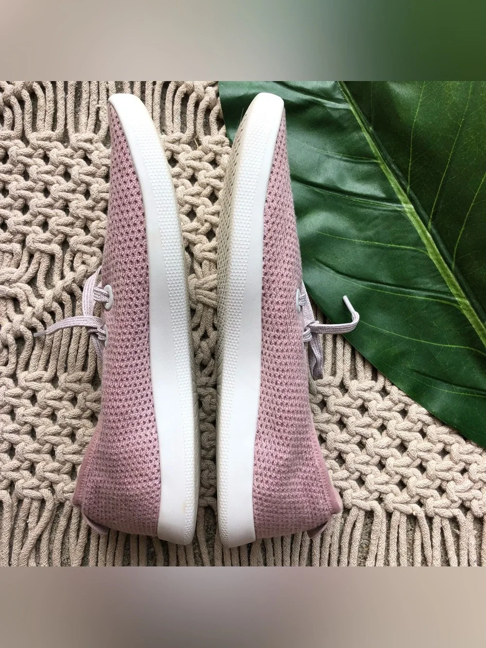 Allbirds Pink Sneakers Tree Skippers Women’s Size 9 - Picture 11 of 12
